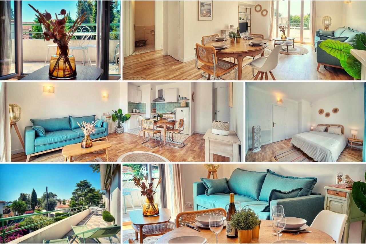 Le Joy - Terrasse - Parking - Verriere Cote D'Azur Cannes Eksteriør bilde